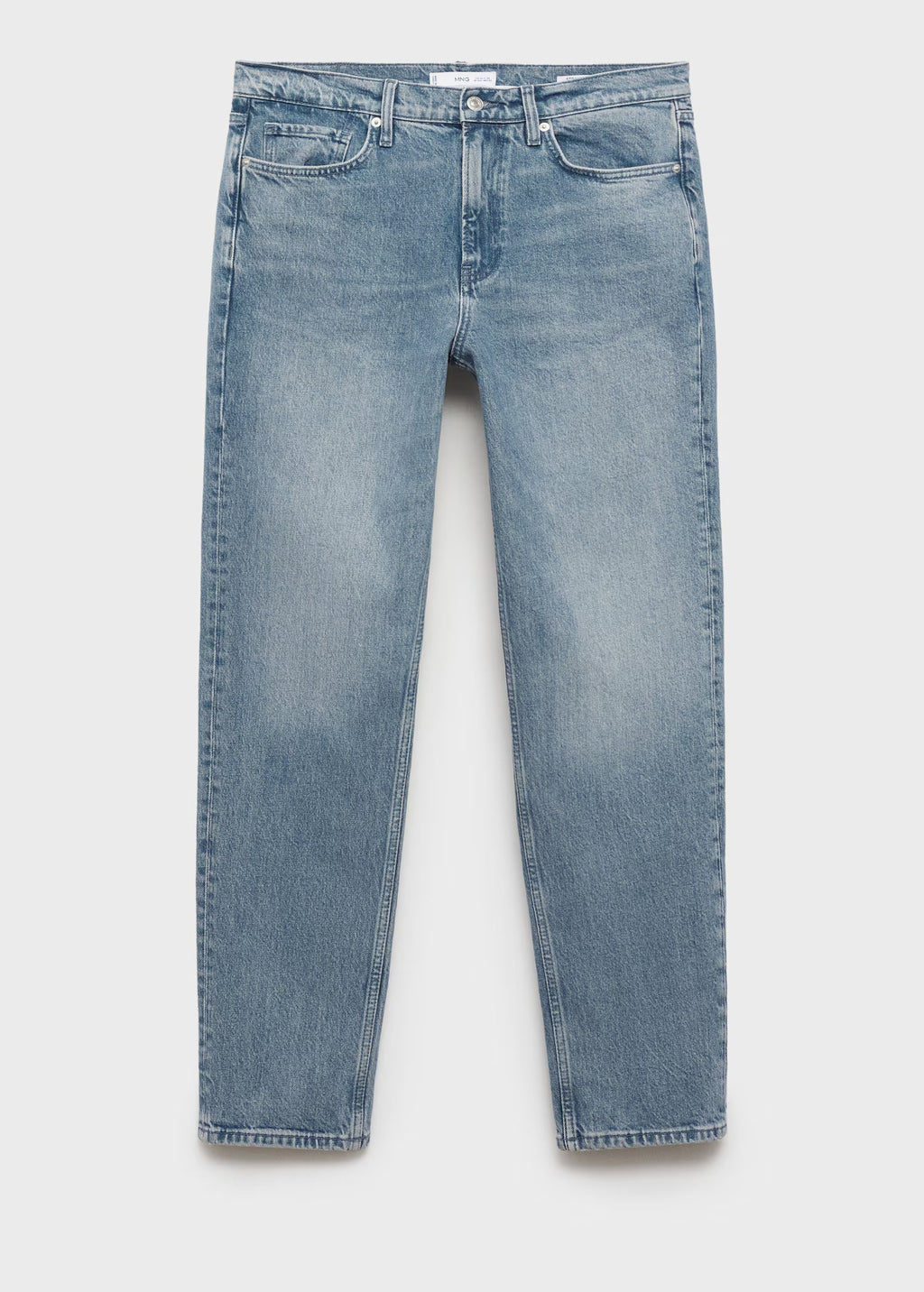 D&co. Regular-fit jeans with washout effect