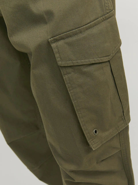D&co. Green Relaxed Fit Cargo Trousers